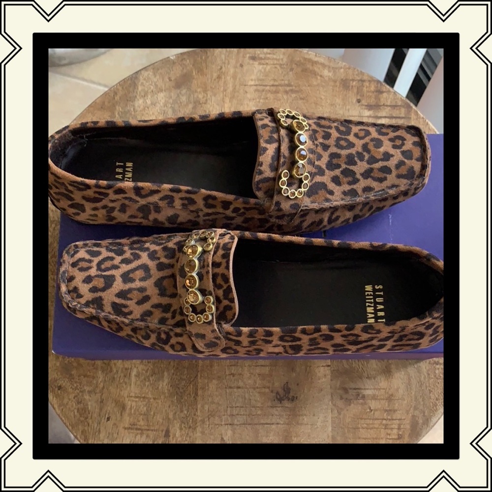Stuart Weitzman Suede Moccasins